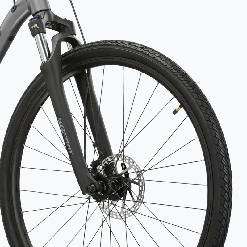 Велосипед кросовий KROSS Evado 5.0 графіт/чорний/матовий 5