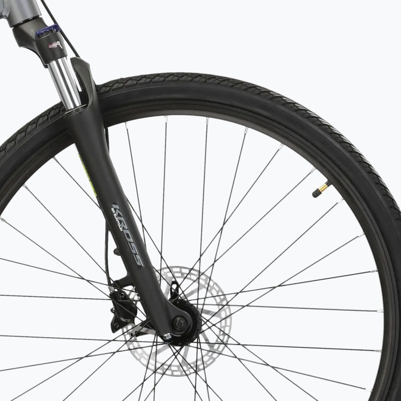 Велосипед кросовий KROSS Evado 5.0 графіт/чорний/матовий 6