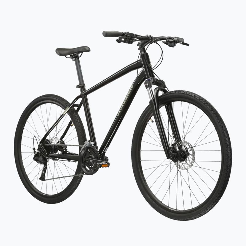 Велосипед кросовий KROSS Evado 5.0 чорний/зелений/глянець 2