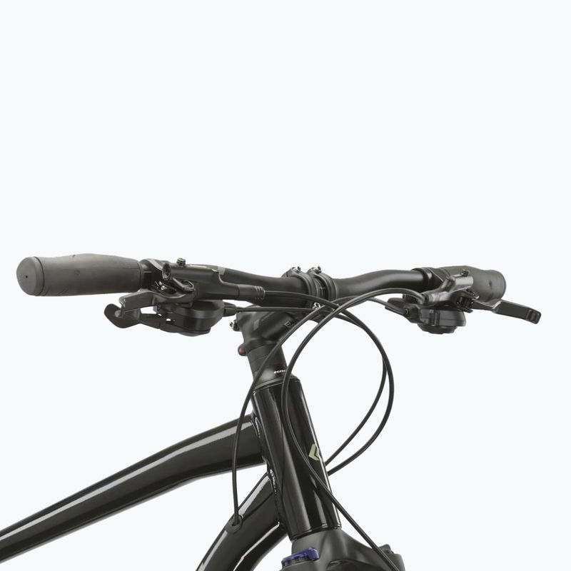 Велосипед кросовий KROSS Evado 5.0 чорний/зелений/глянець 4