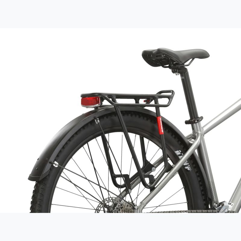 Велосипед гірський KROSS Hexagon 4.0 EQ 27,5" срібний/зелений/глянець 11