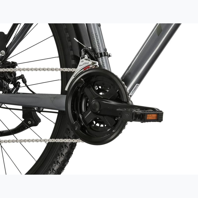 Велосипед гірський KROSS Hexagon 2.0 EQ 27,5" сірий/темно-сірий/глянець 9