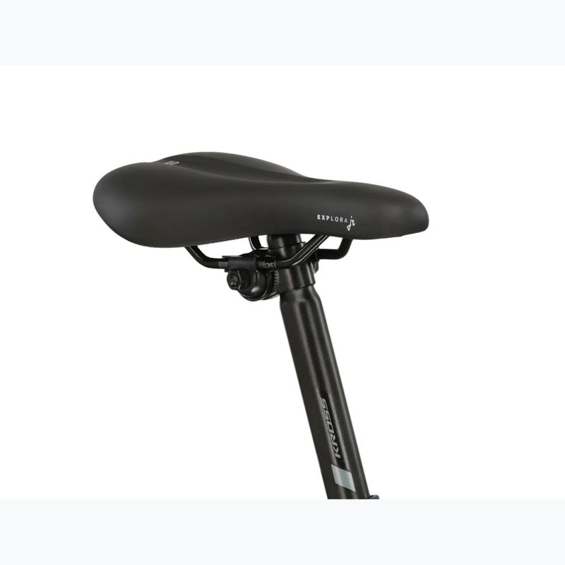 Велосипед дитячий KROSS Dust Jr 1.0 сірий/чорний/глянцевий 10