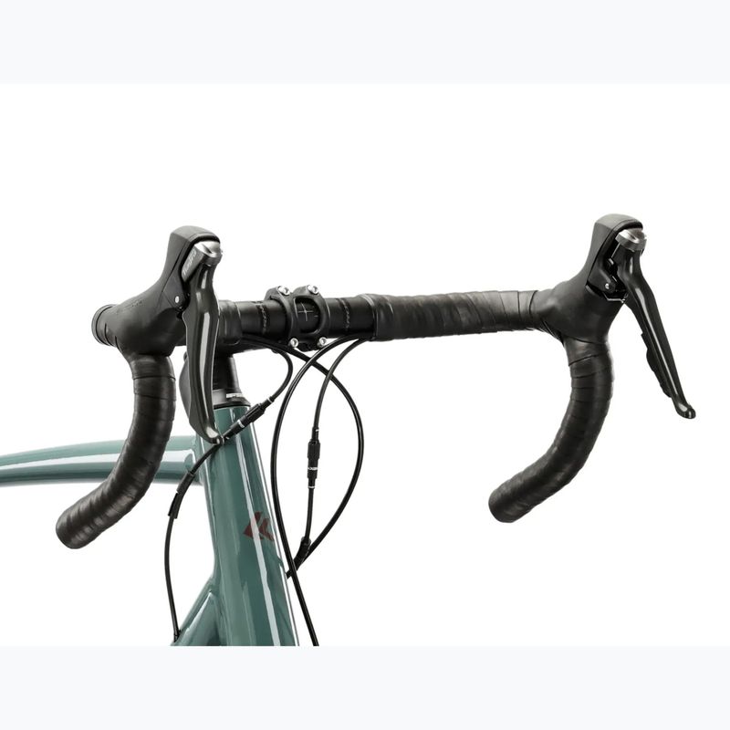 Велосипед шосейний KROSS Vento 4.0 зелений/бордовий/глянцевий 6