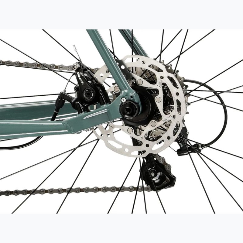 Велосипед шосейний KROSS Vento 4.0 зелений/бордовий/глянцевий 10