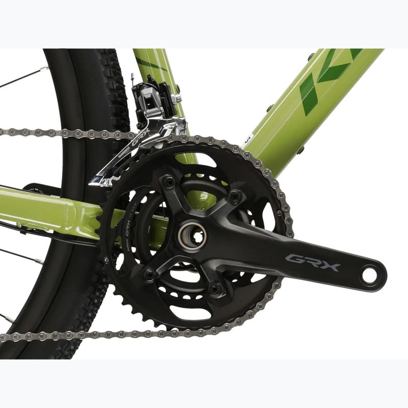 Велосипед гравійний KROSS Esker 6.0 2024 хакі/зелений/глянець 16