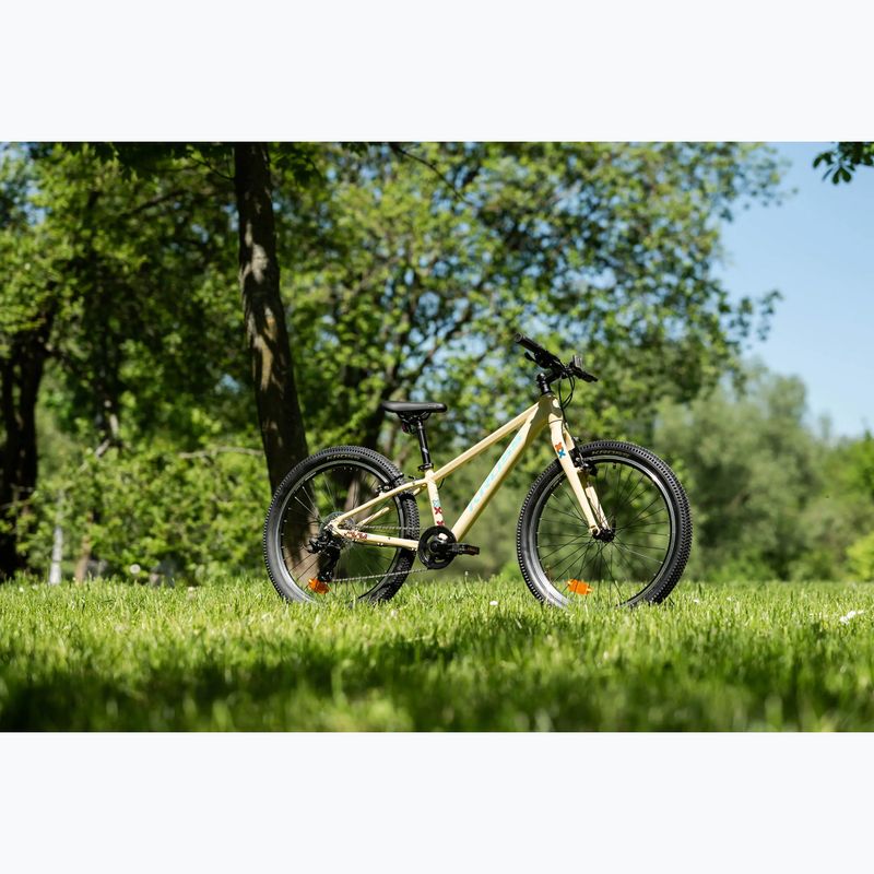 Велосипед дитячий KROSS Level Jr 1.0 бежевий/червоний/глянцевий 12