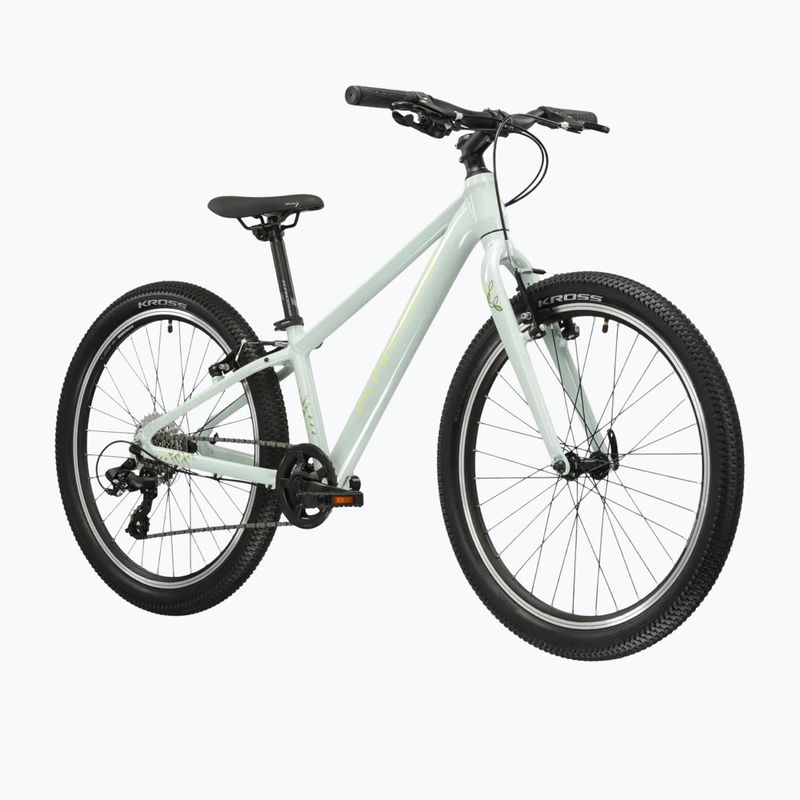 Велосипед дитячий KROSS Lea Jr 1.0 м'ятний/зелений/глянцевий 2