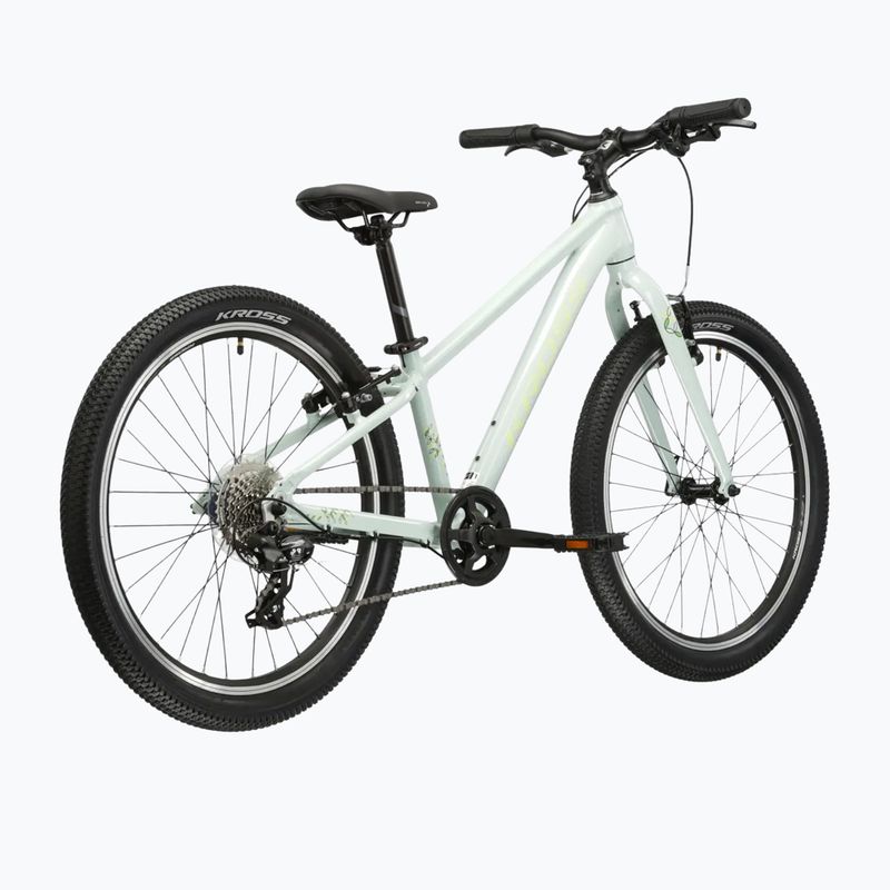 Велосипед дитячий KROSS Lea Jr 1.0 м'ятний/зелений/глянцевий 3