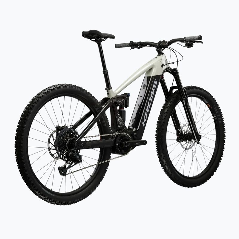 Велосипед електричний чоловічий KROSS Moon Boost 1.0 el. 630 Wh сірий/чорний/глянцевий 3