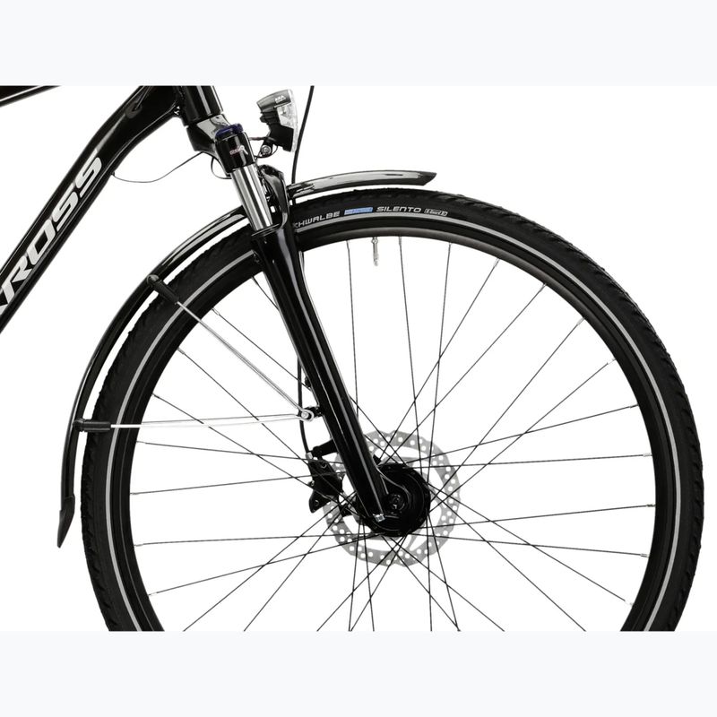 Велосипед трекінговий чоловічий KROSS Trans 7.0 Bg чорний/сірий/глянцевий 6