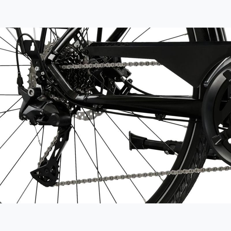 Велосипед трекінговий чоловічий KROSS Trans 7.0 Bg чорний/сірий/глянцевий 8