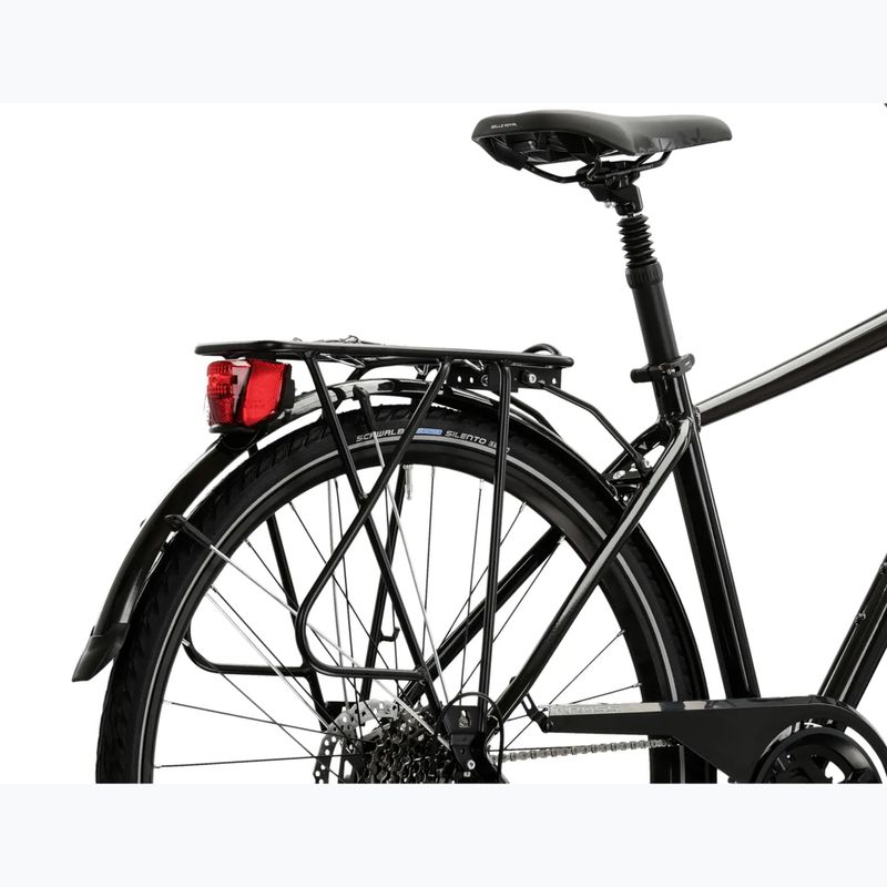 Велосипед трекінговий чоловічий KROSS Trans 7.0 Bg чорний/сірий/глянцевий 11