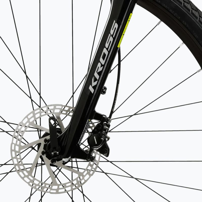 Велосипед кросовий жіночий KROSS Evado 5.0 W сірий/блакитний/глянець 7