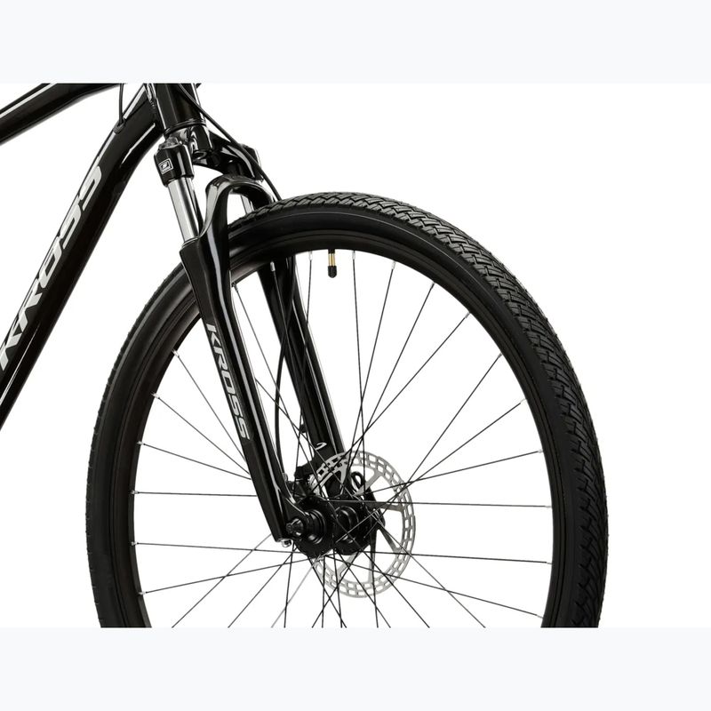Велосипед кросовий KROSS Evado 4.0 чорний/срібний 5