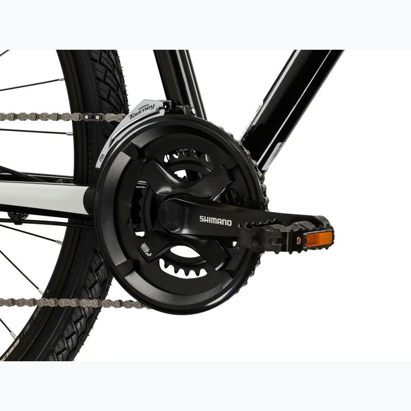 Велосипед кросовий KROSS Evado 4.0 чорний/срібний 9