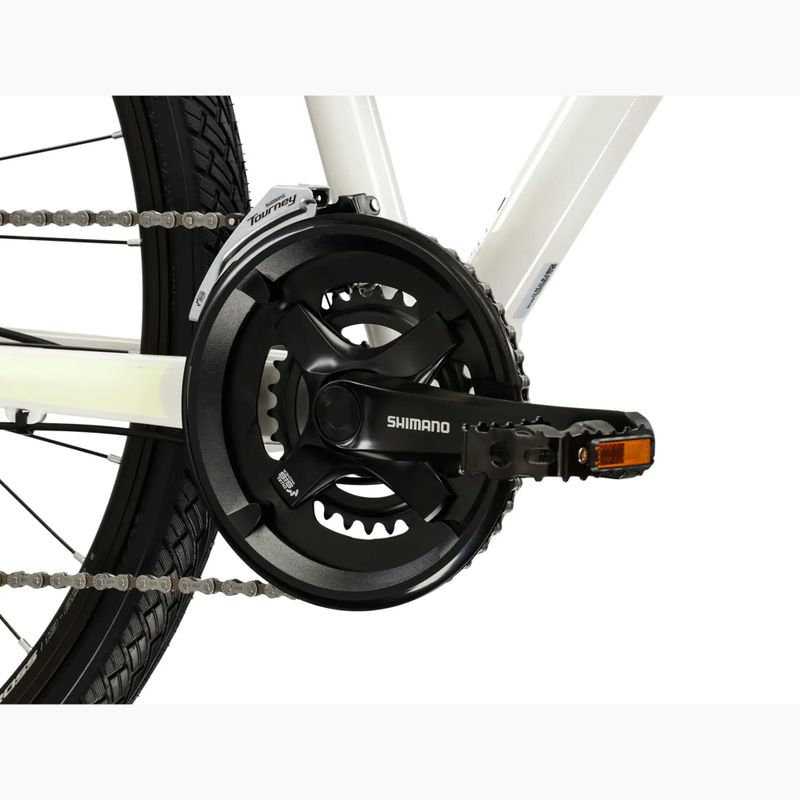 Велосипед кросовий жіночий KROSS Evado 4.0 W сірий/синій/глянець 9