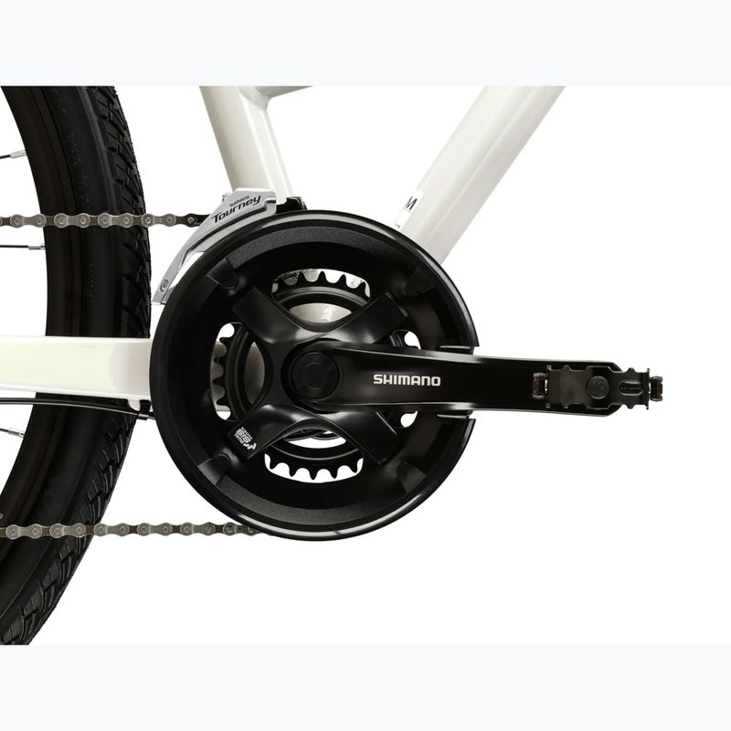 Велосипед кросовий жіночий KROSS Evado 4.0 W сірий/синій/глянець 10