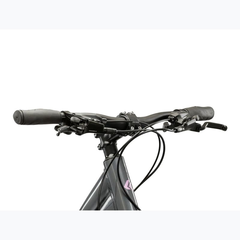 Велосипед кросовий жіночий KROSS Evado 4.0 W сірий/рожевий/глянець 4