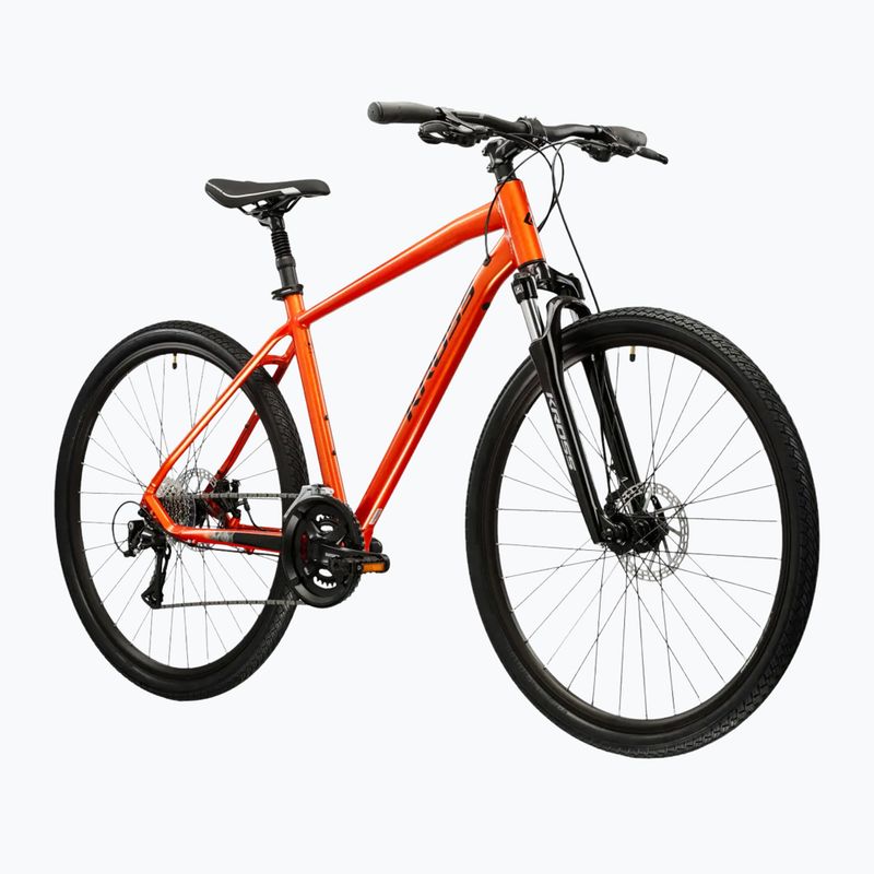 Велосипед кросовий KROSS Evado 3.0 помаранчевий/чорний/глянець 2