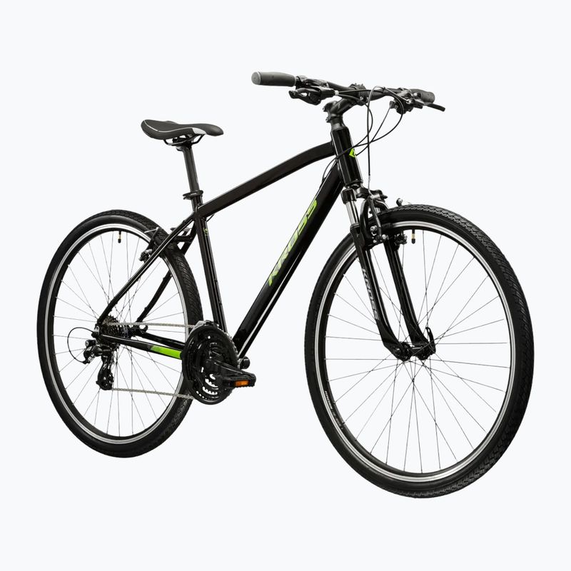 Велосипед кросовий KROSS Evado 2.0 чорний/зелений/глянець 2