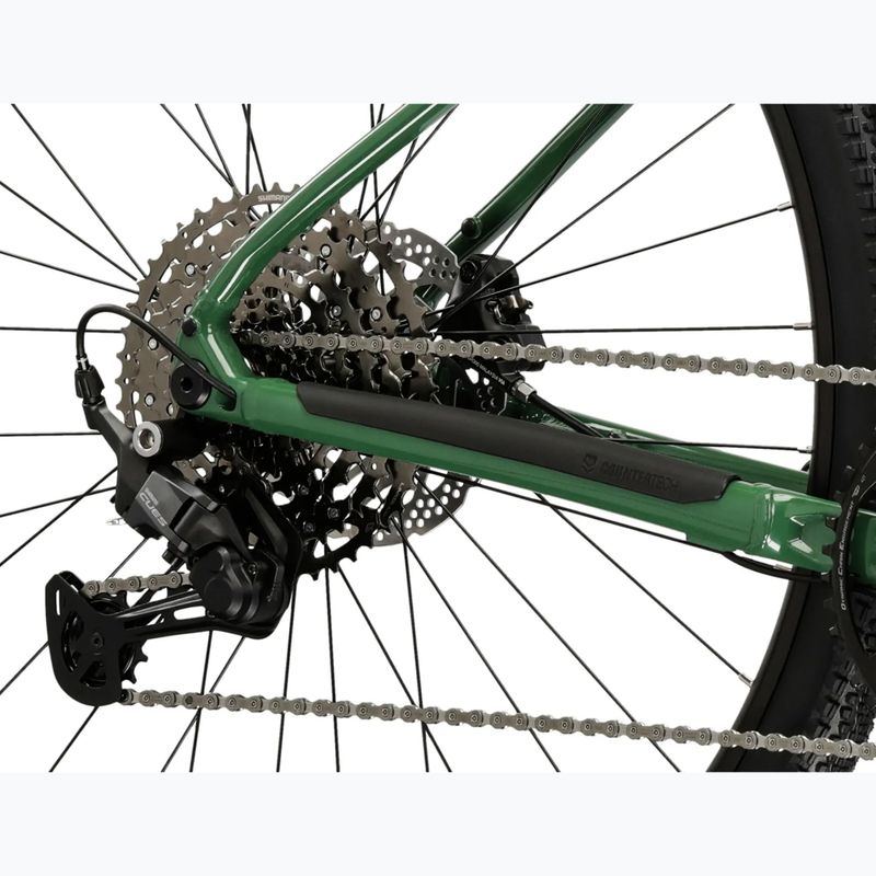 Велосипед гравійний KROSS Esker FL чорний/зелений/глянцевий 9