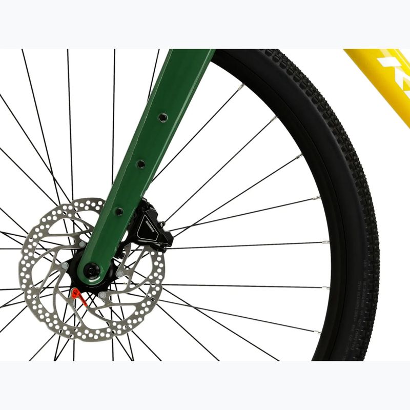 Велосипед гравійний KROSS Esker FL зелений/жовтий/глянцевий 7