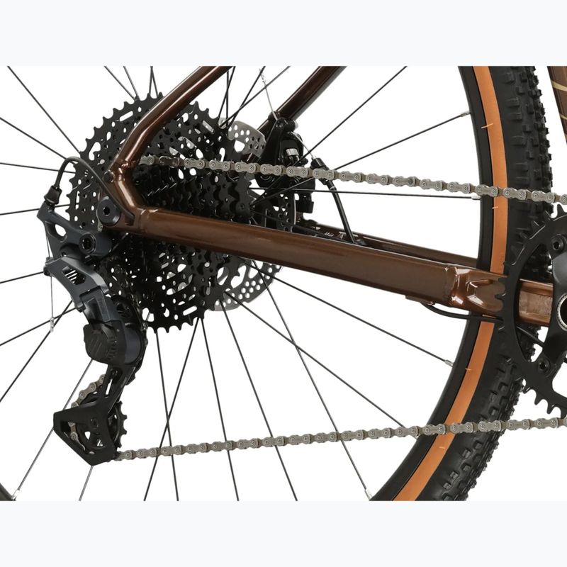 Велосипед гравійний KROSS Esker 2.0 коричневий/бежевий/глянцевий 9