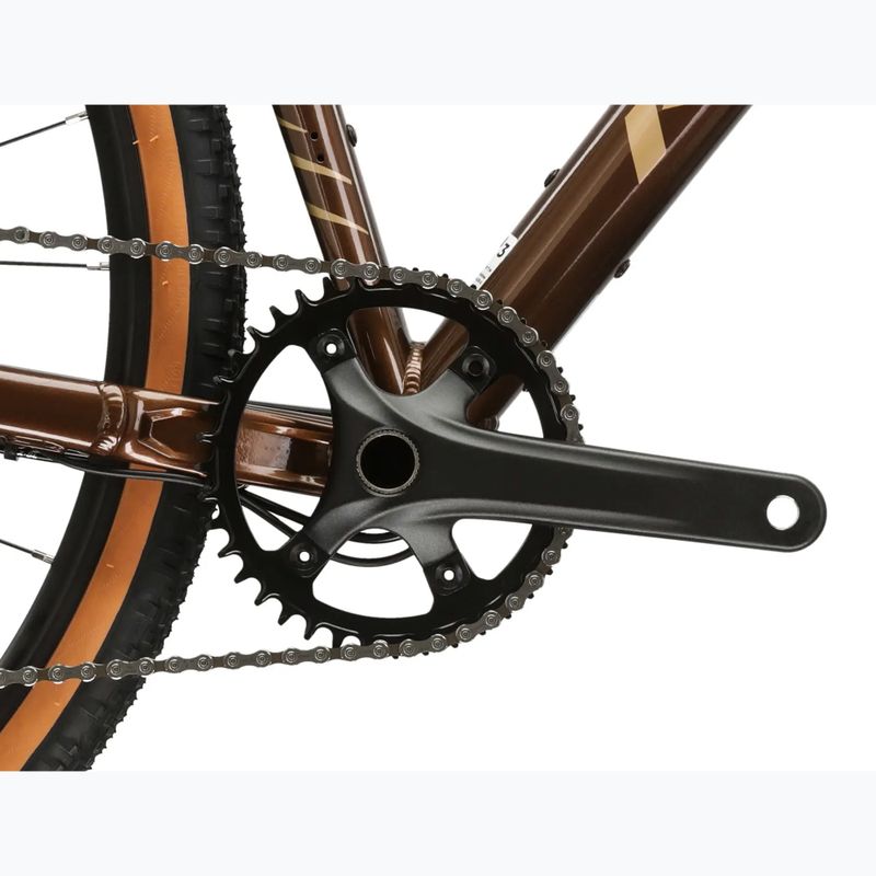 Велосипед гравійний KROSS Esker 2.0 коричневий/бежевий/глянцевий 11