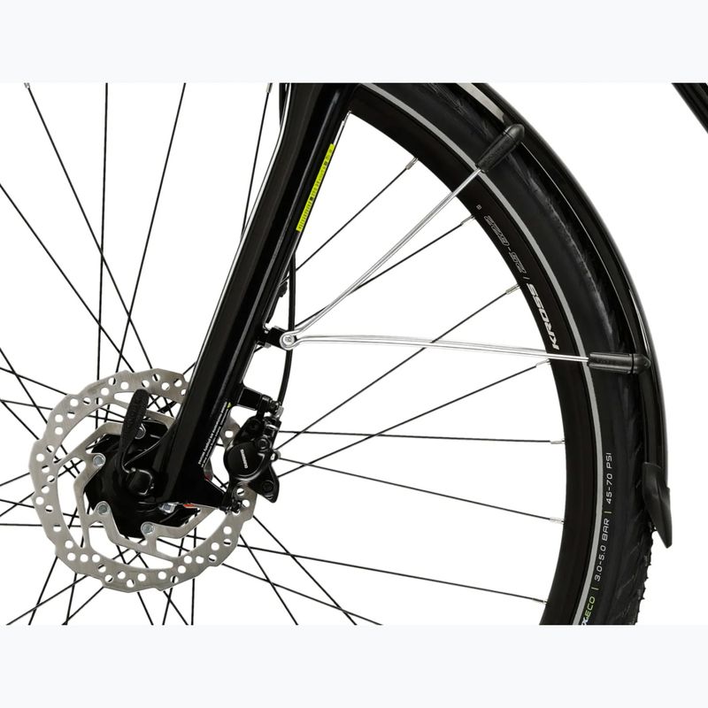 Велосипед трекінговий чоловічий KROSS Trans 7.0 чорний/срібний/глянцевий 7