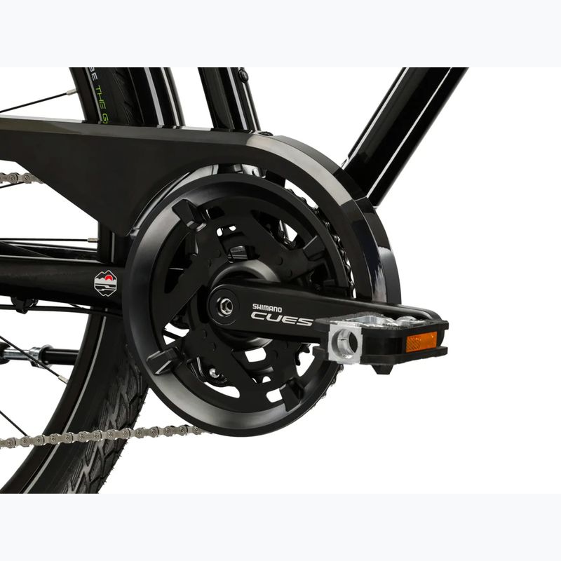 Велосипед трекінговий чоловічий KROSS Trans 7.0 чорний/срібний/глянцевий 9