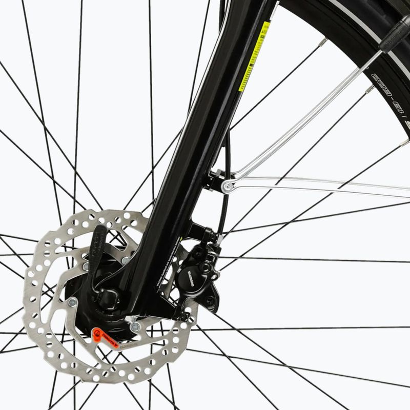 Велосипед трекінговий чоловічий KROSS Trans 5.0 коричневий/срібний/глянцевий 7