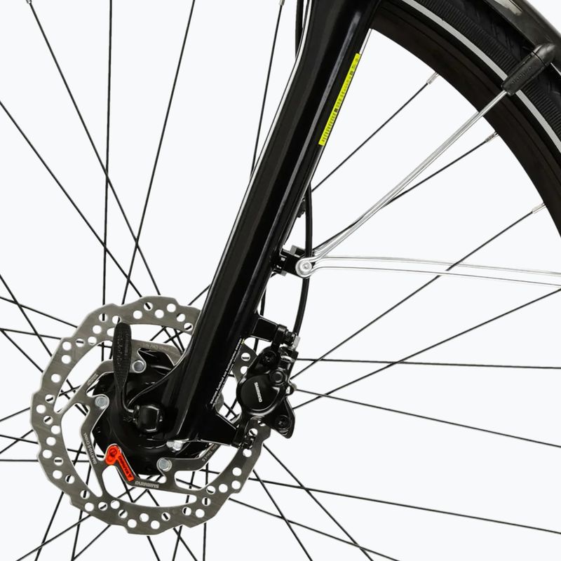 Велосипед трекінговий чоловічий KROSS Trans 5.0 сірий/синій/глянцевий 7