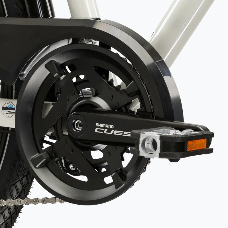 Велосипед трекінговий чоловічий KROSS Trans 5.0 сірий/синій/глянцевий 9