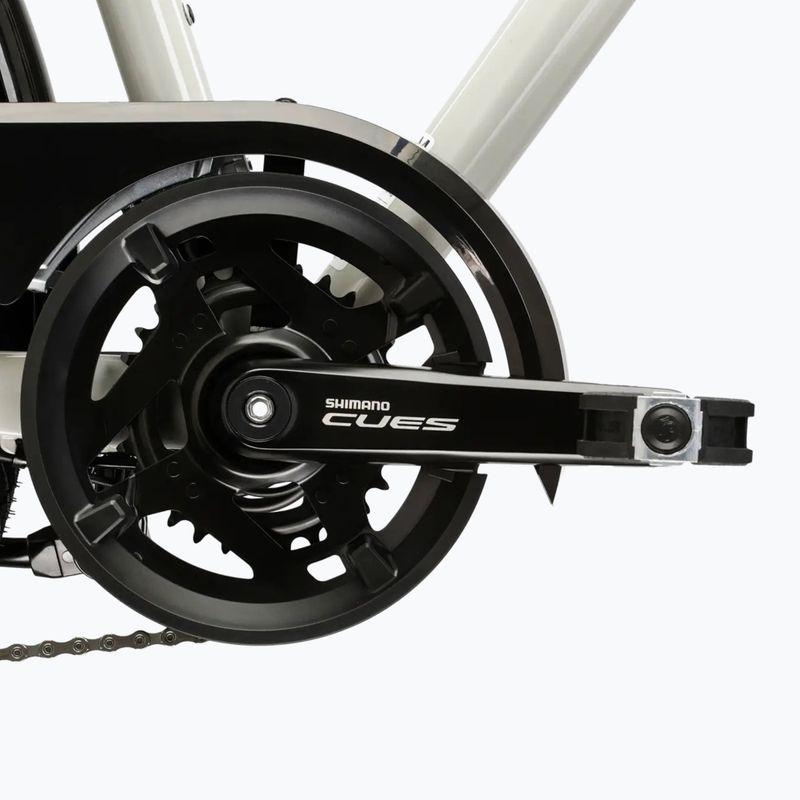 Велосипед трекінговий чоловічий KROSS Trans 5.0 сірий/синій/глянцевий 10