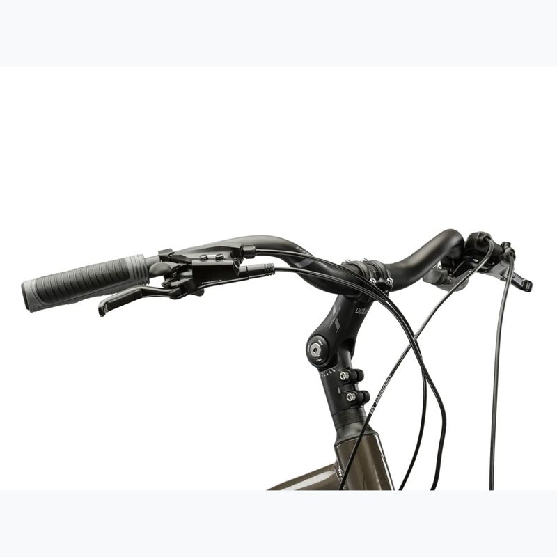 Велосипед трекінговий чоловічий KROSS Trans 4.0 коричневий/срібний/глянцевий 4