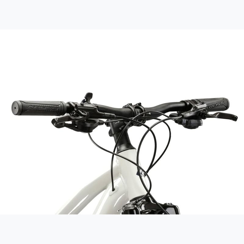 Велосипед гірський жіночий KROSS Lea 5.0 27,5" сірий/синій/глянцевий 4