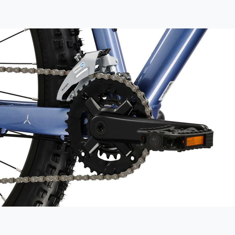 Велосипед гірський жіночий KROSS Lea 4.0 W 27.5 блакитний/срібний/глянець 9