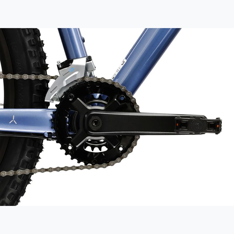 Велосипед гірський жіночий KROSS Lea 4.0 W 27.5 блакитний/срібний/глянець 10