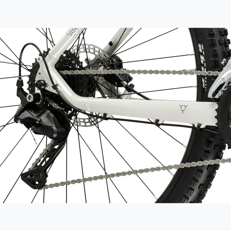 Велосипед гірський KROSS Hexagon 5.0 27.5" 2025 сірий/сірий/глянцевий 8