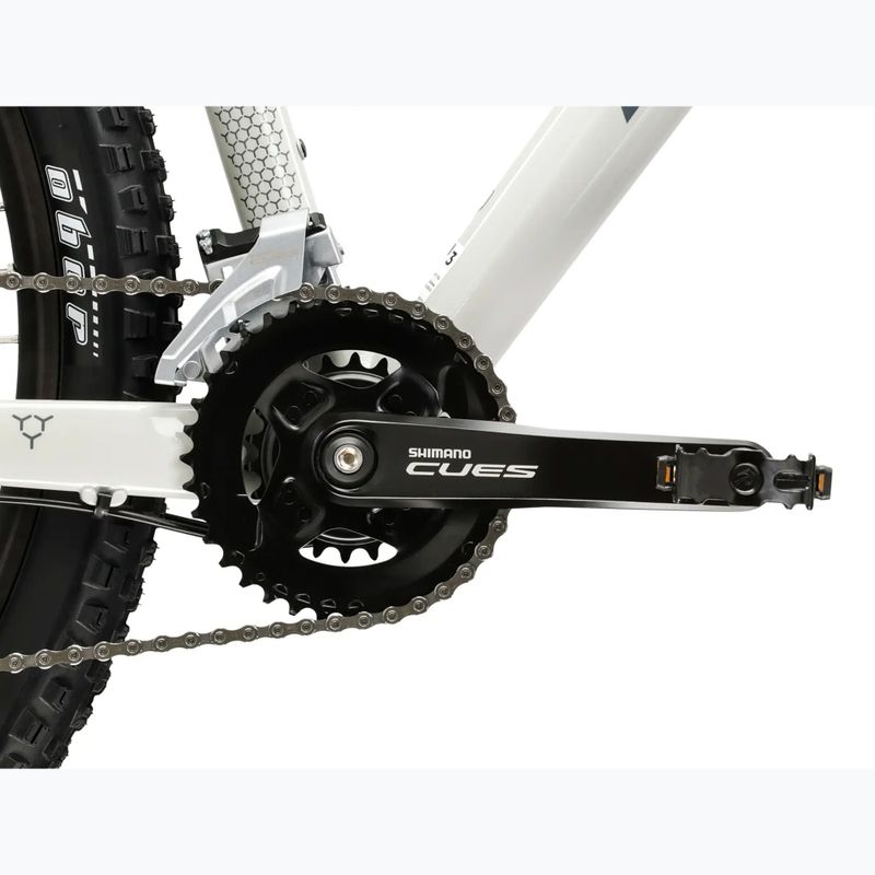 Велосипед гірський KROSS Hexagon 5.0 27.5" 2025 сірий/сірий/глянцевий 10