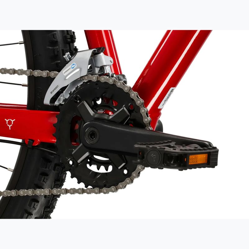 Велосипед гірський KROSS Hexagon 4.0 29" червоний/срібний/глянець 9