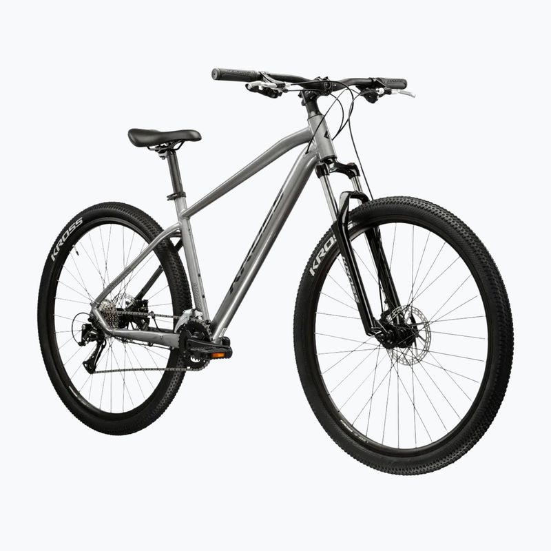 Велосипед гірський KROSS Hexagon 3.0 29" сірий/синій/глянець 2
