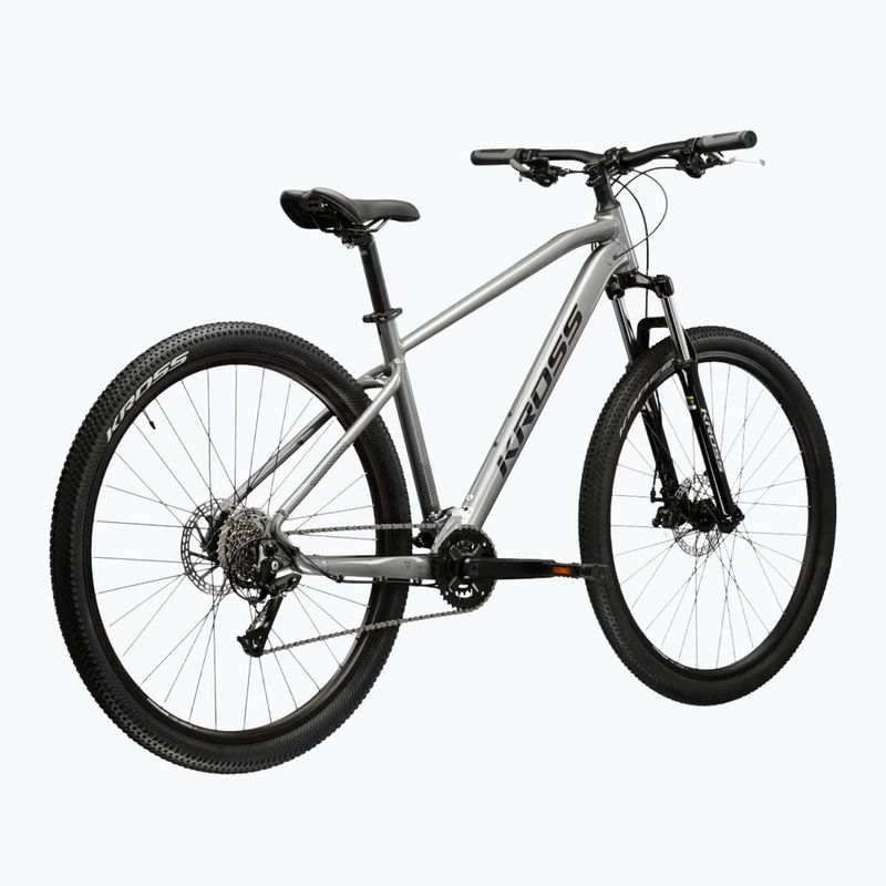 Велосипед гірський KROSS Hexagon 3.0 29" сірий/синій/глянець 3