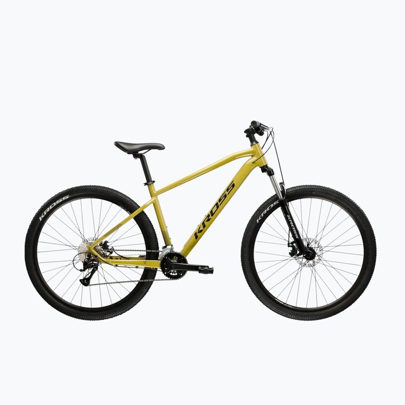Велосипед гірський KROSS Hexagon 3.0 27,5" коричневий/чорний/глянець