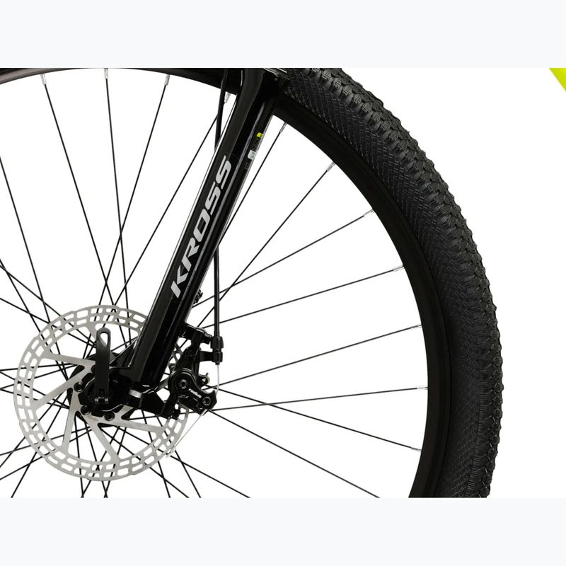 Велосипед гірський KROSS Hexagon 2.0 27,5" лаймовий/блакитний/глянець 7