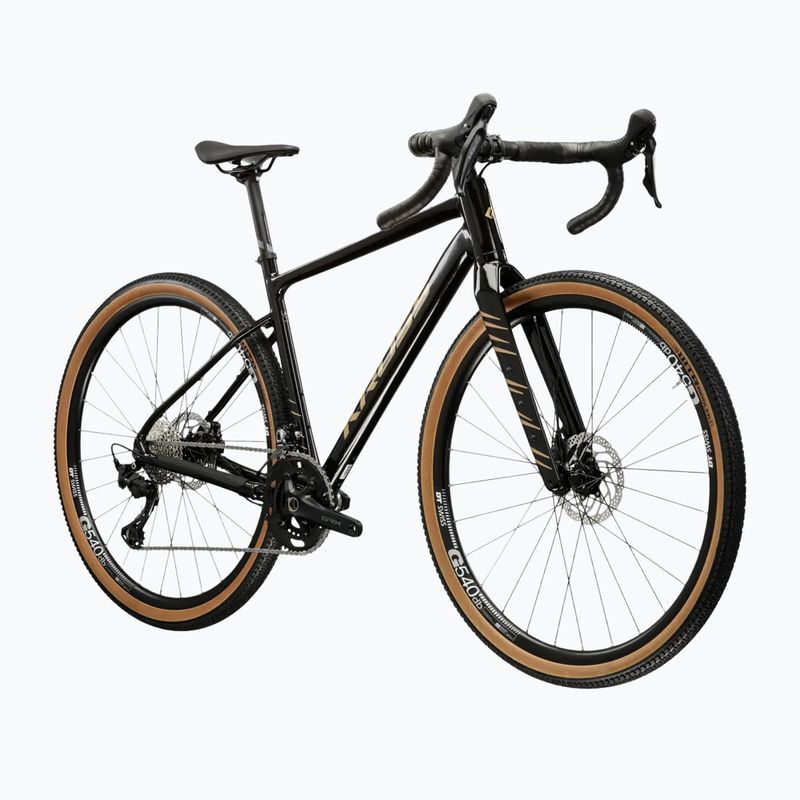 Велосипед гравійний KROSS Esker 6.0 чорний/золотий/глянцевий 2