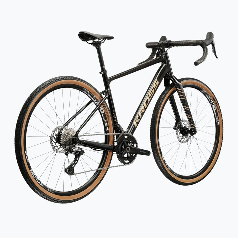 Велосипед гравійний KROSS Esker 6.0 чорний/золотий/глянцевий 3