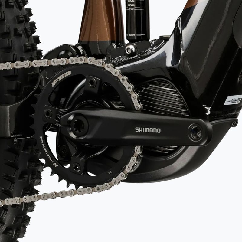 Велосипед електричний чоловічий KROSS Grist Boost 3.0 el. 630 Wh коричневий/чорний/глянець 9