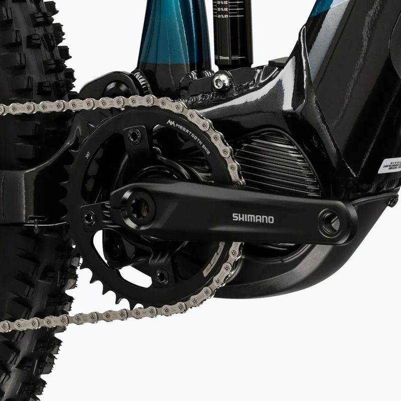 Велосипед електричний KROSS Grist Boost 2.0 el. 630 Wh бірюзовий/чорний/глянець 9